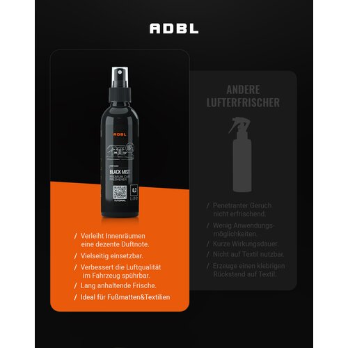 ADBL Black Mist Innenraumduft 200ml