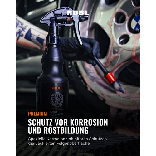 ADBL Wheel Warrior Gel Felgenreiniger mit Canyon Trigger 1L